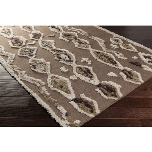 Midelt Brown Indoor 2'6" x 8' Handmade Rug - Image 1