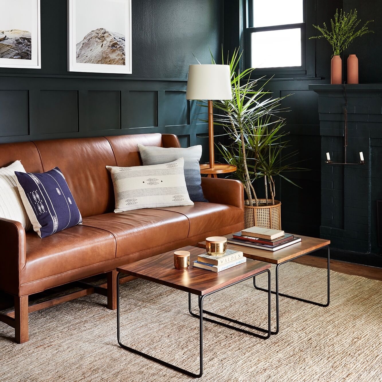 The Citizenry Marea Pillow | 18" x 18" | Indigo - Image 4