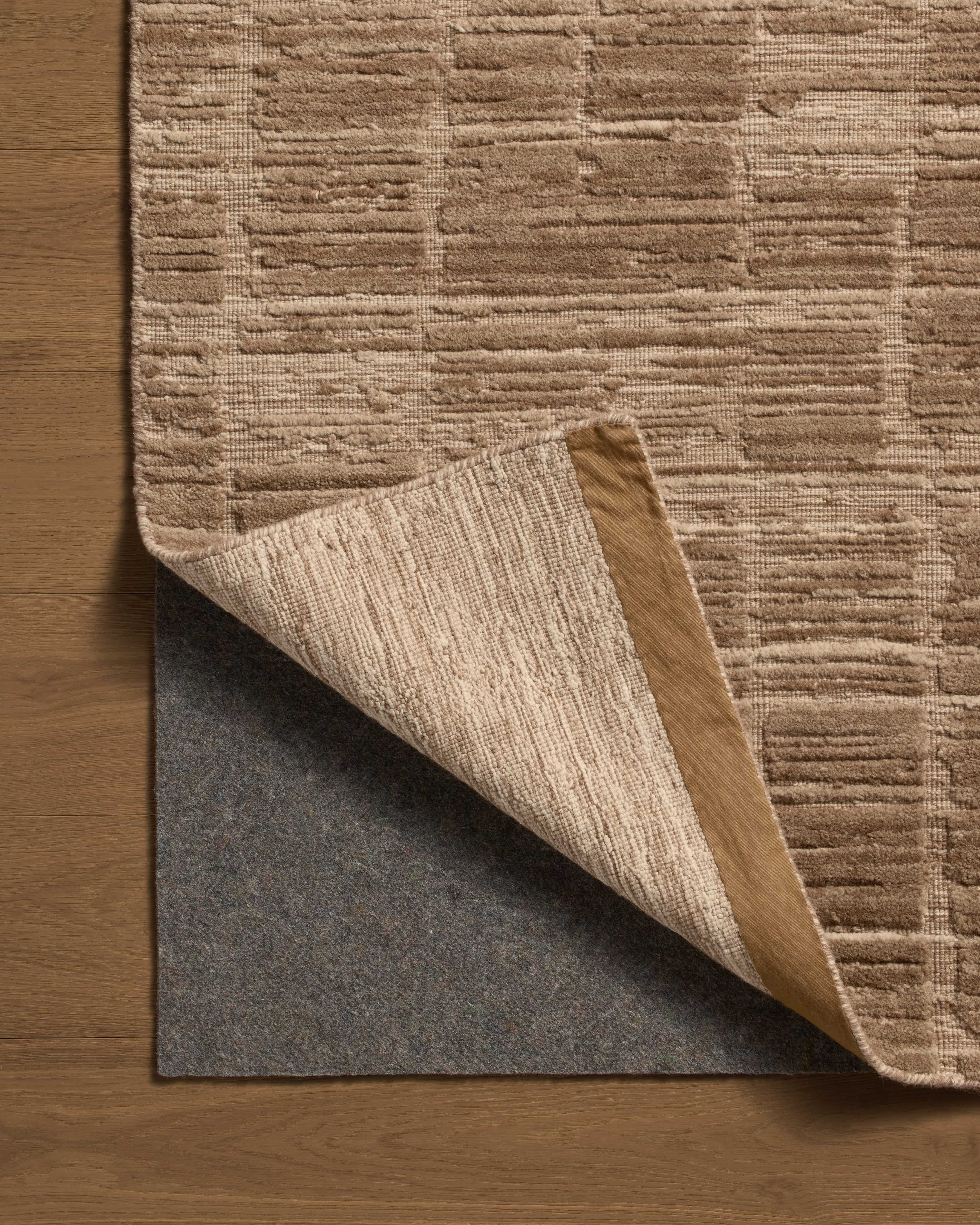 Jean Stoffer x Loloi Daniel Fawn 18" x 18" Sample - Image 4