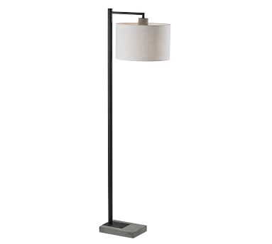 Chauncey Metal Floor Lamp, Black - Image 1