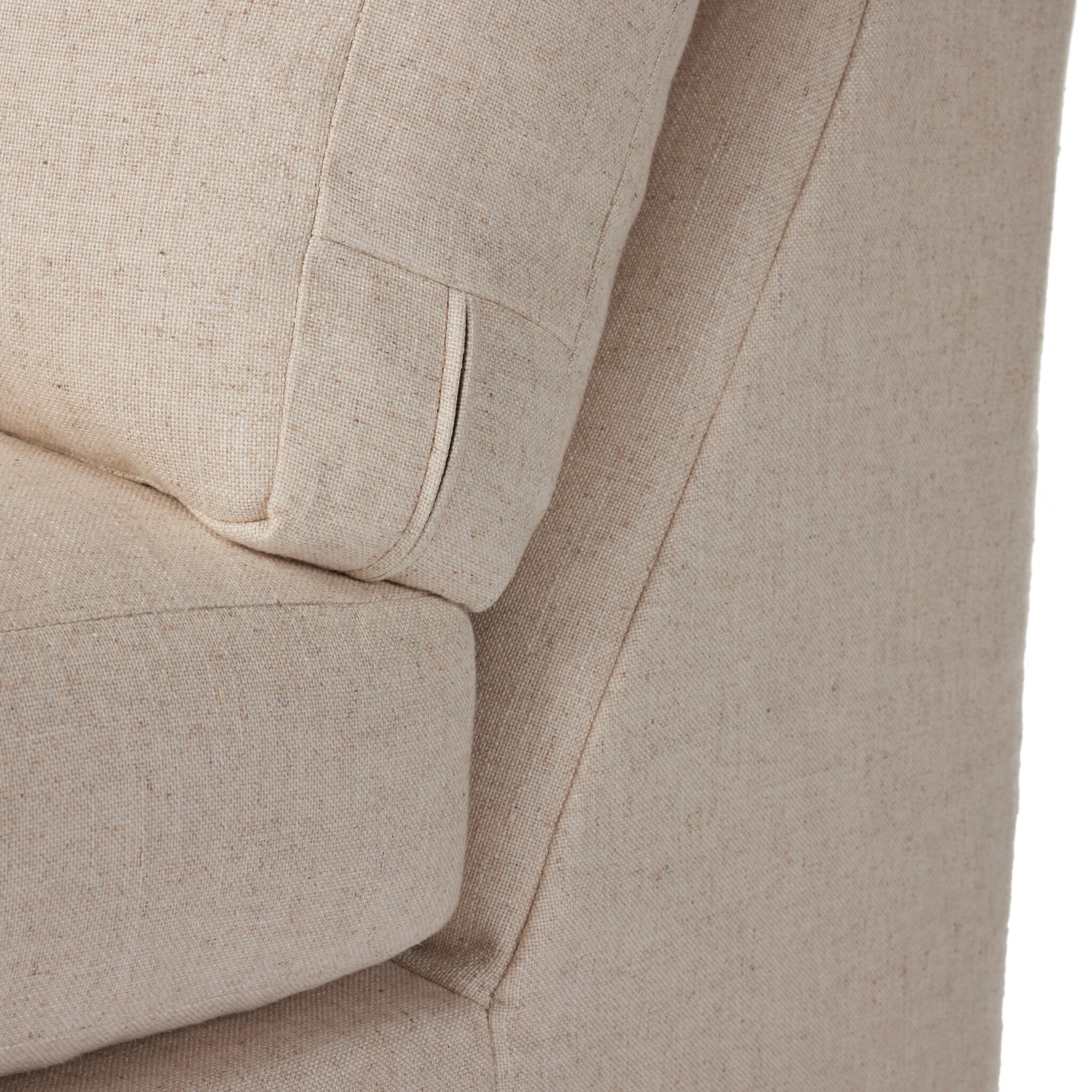 Build Your Own: Delray Slipcover Sectional - Evere Creme - Image 5