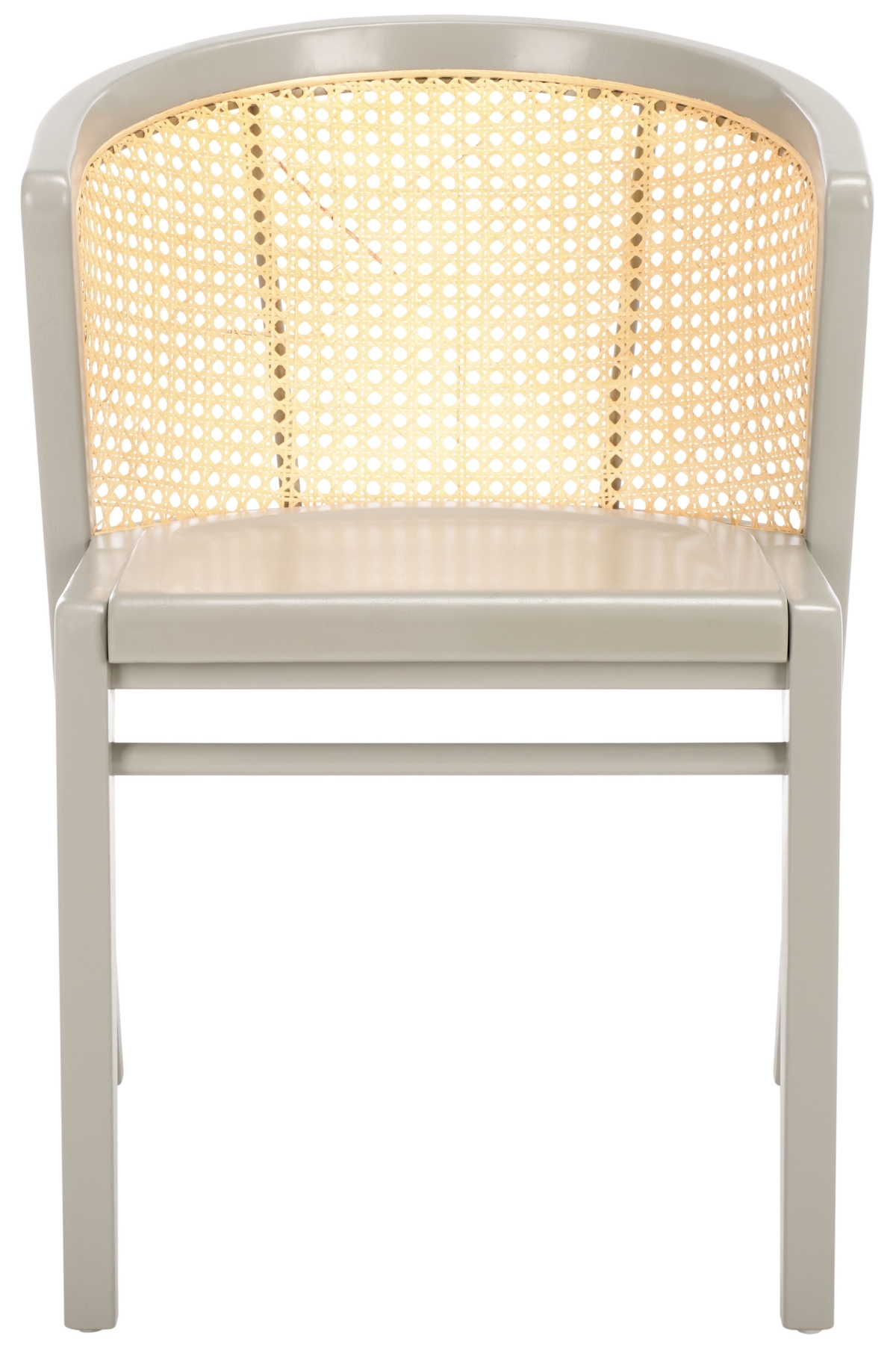 Edan Dining Chair - Grey / Natural - Safavieh - Image 0