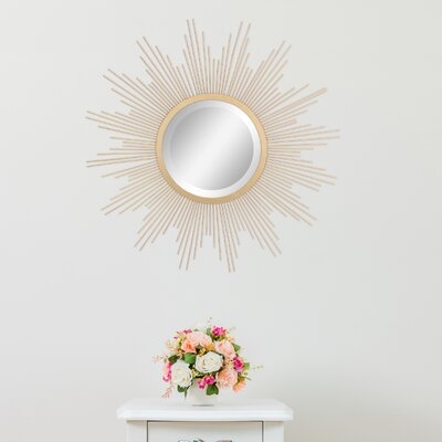 Glasser Modern & Contemporary Beveled Wall Mirror - Image 0