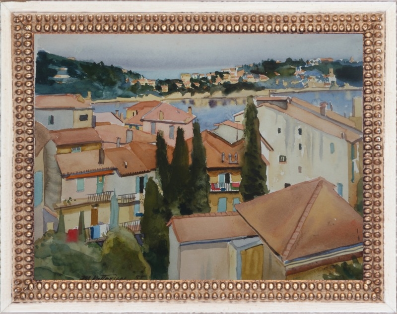 Ville Franche by Michael Patterson for Artfully Walls - Image 0