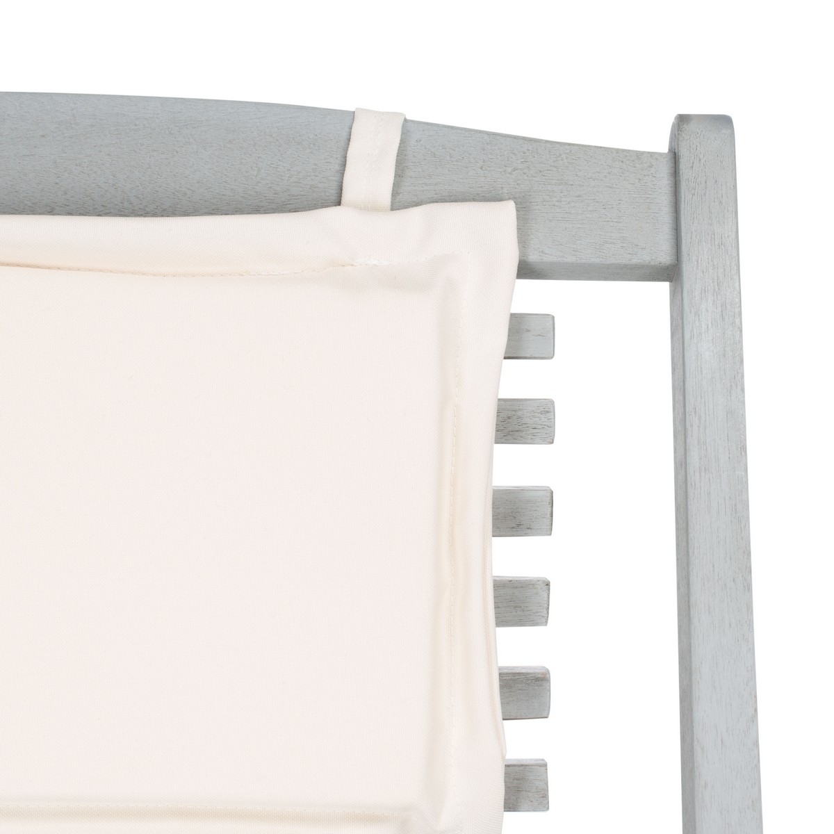 Rendi Relax Chair With Pillow - Grey/Beige - Safavieh - Image 2