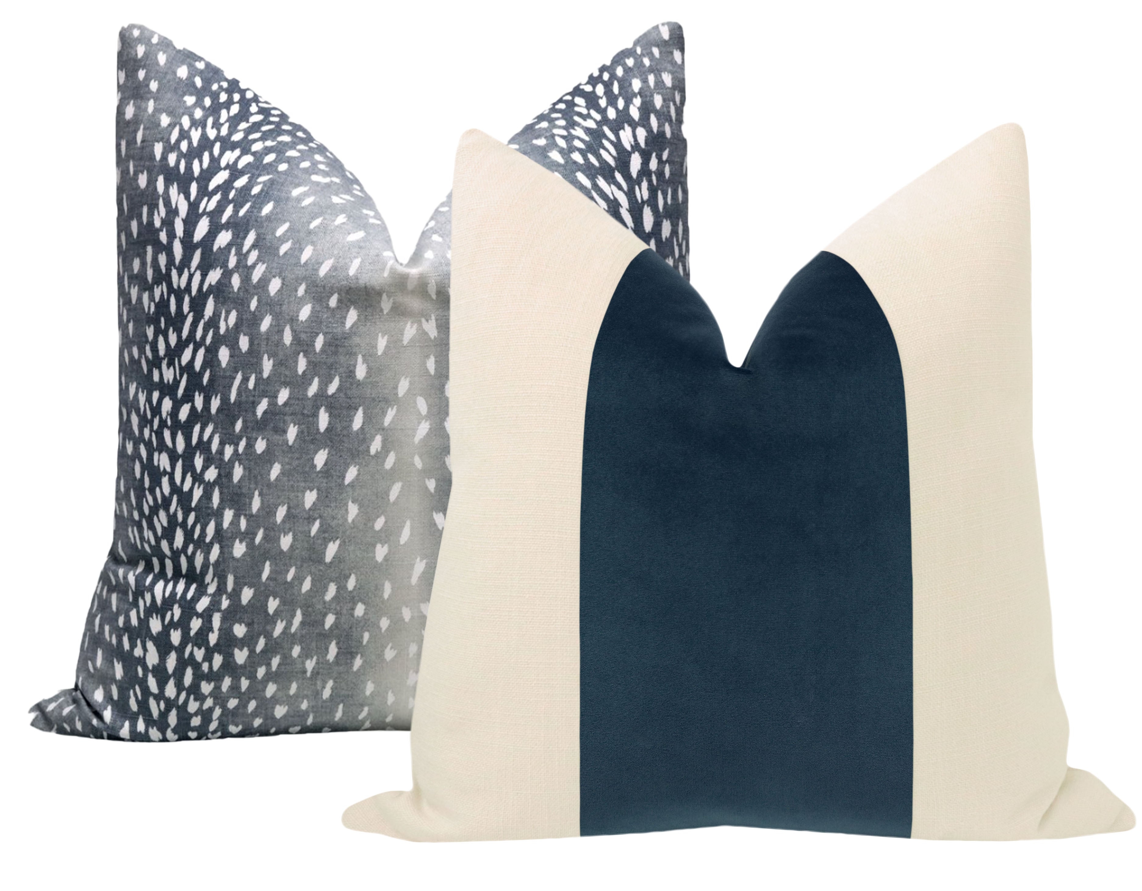 PANEL :: SIGNATURE VELVET // PRUSSIAN BLUE - 14" X 36" - Image 4