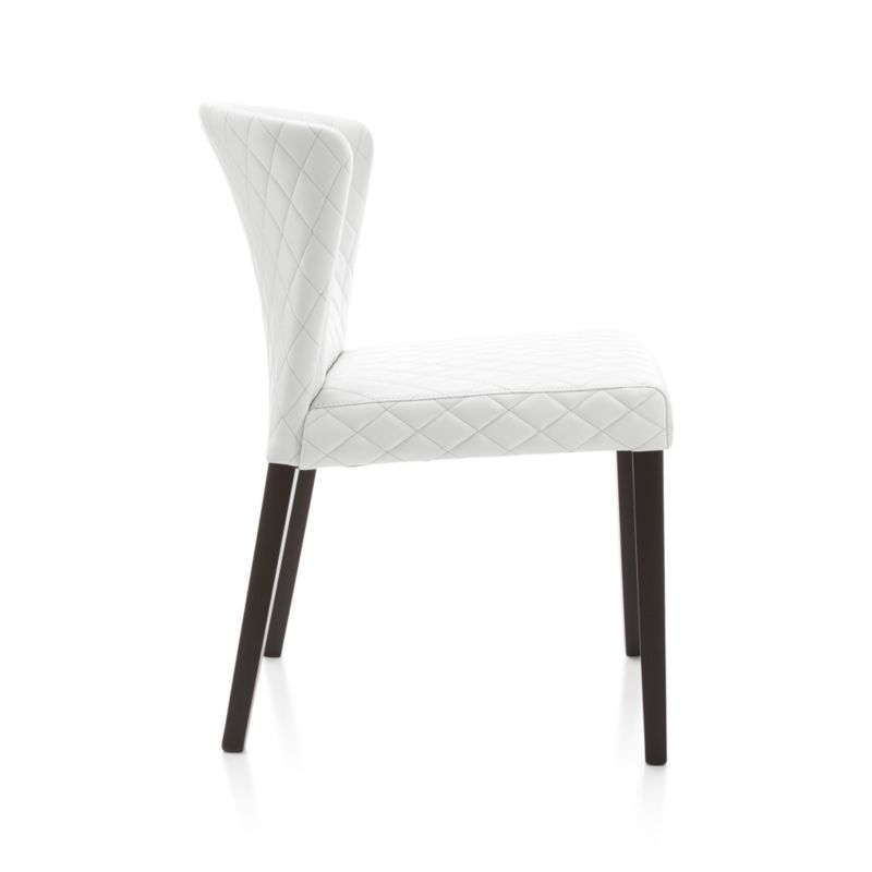 Curran Quilted Oyster Dining Chair - Image 8