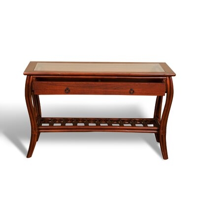 Tadley Console Table W/Glass/Drawer - Image 0
