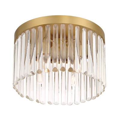 Rowe 4 Light Modern Gold Ceiling Mount - Image 0
