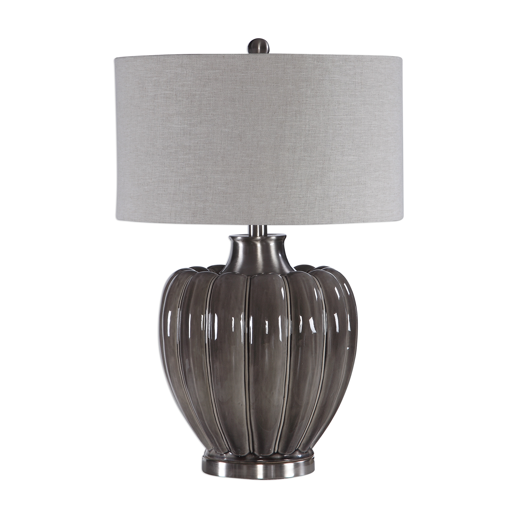 Adler Smoky Gray Table Lamp - Image 4