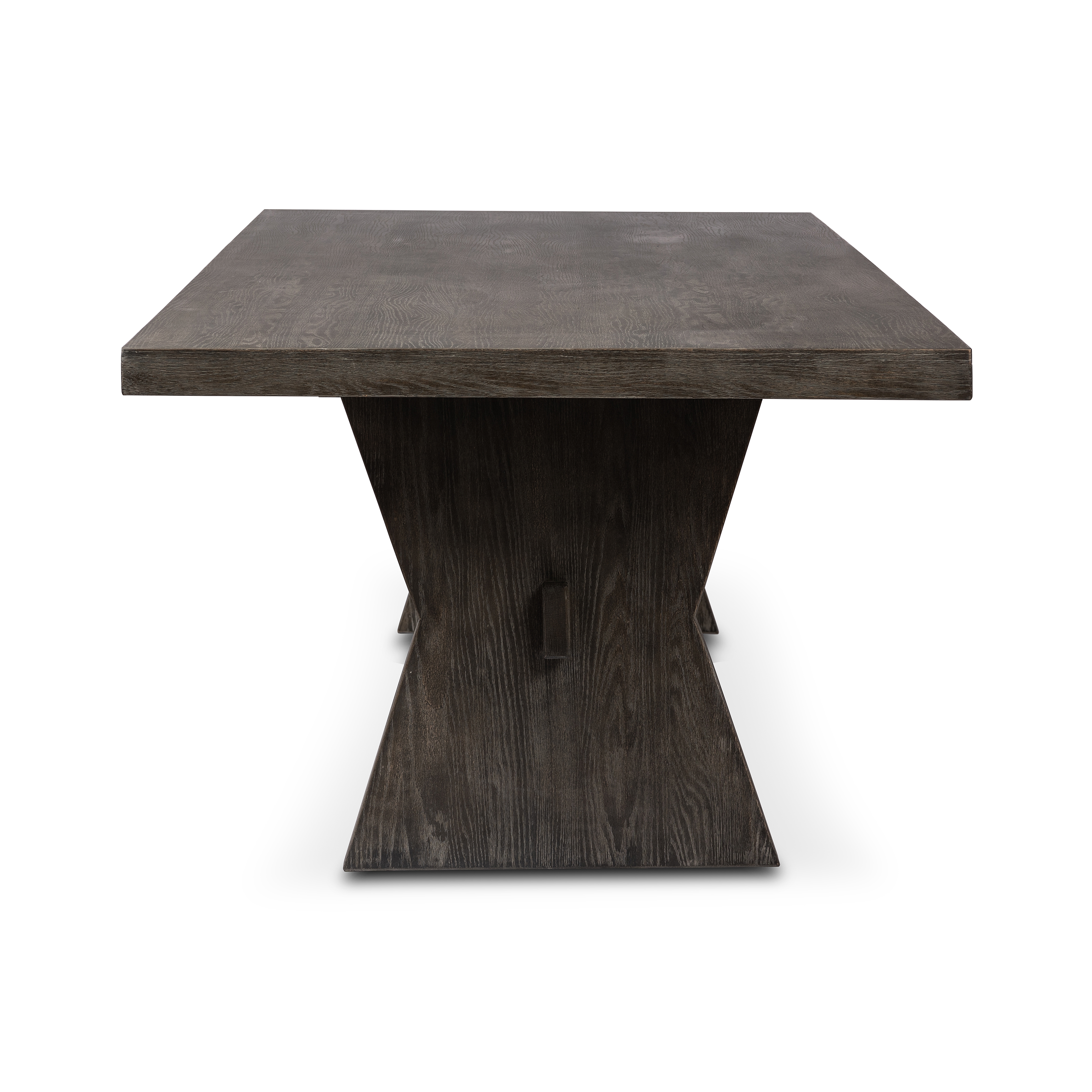 Tia Dining Table-108"-Black Burnt Oak - Image 3