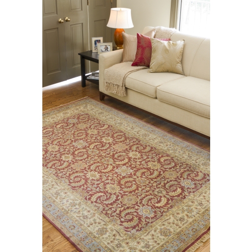 Heirloom Red Indoor 2' x 3' Handmade Rug - Image 0