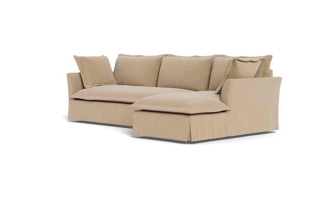 Skylar Slipcovered Right Chaise Sectional - Image 2