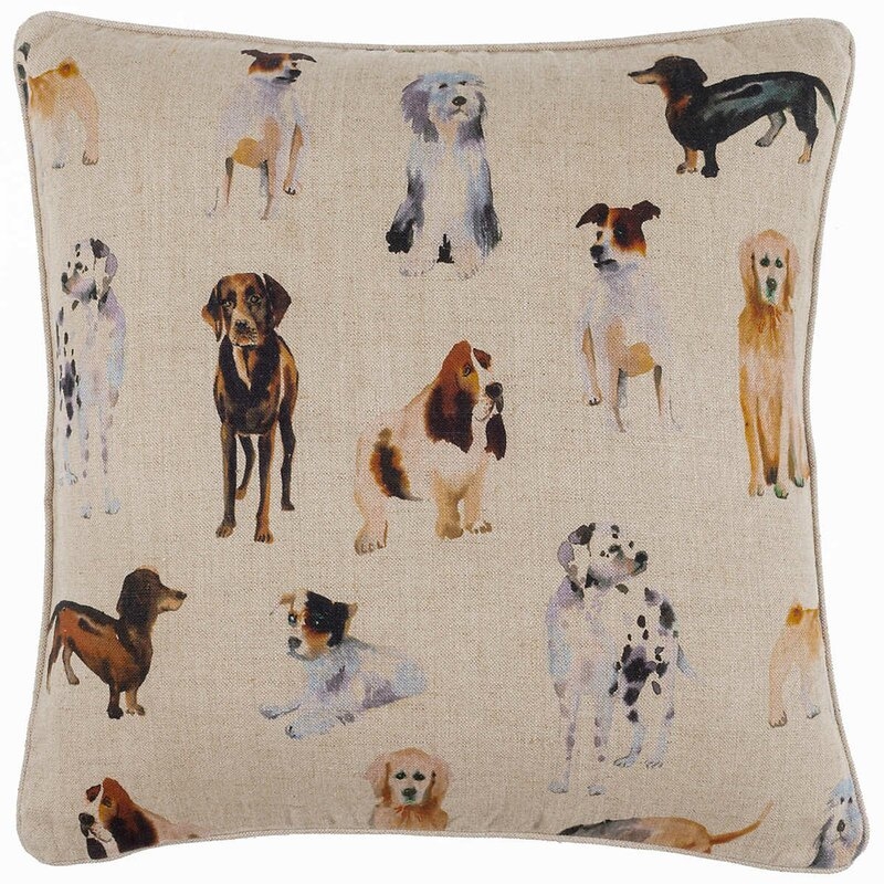 Pine Cone Hill Woof Linen Square Pillow Cover & Insert - Image 0