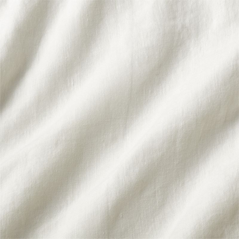New Natural EUROPEAN FLAX ™-Certified Linen Pampas Ivory Euro Bed Pillow Sham - Image 4