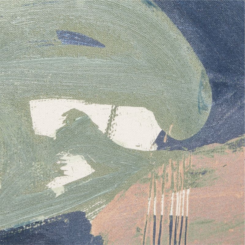 "Sage Advice" Framed Light Green Wall Art Print 45"x61" by April Sanders - Image 4