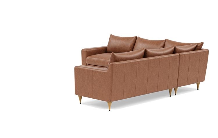 Sloan Leather 4-Seat Corner Sectional Sofa - Image 2