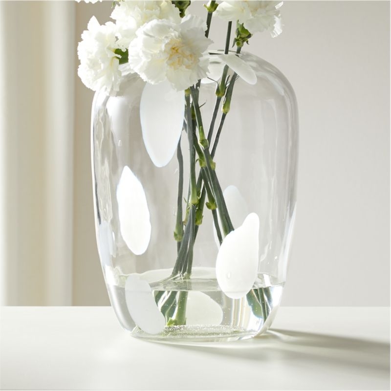 Voir Clear Glass Vase - Image 1