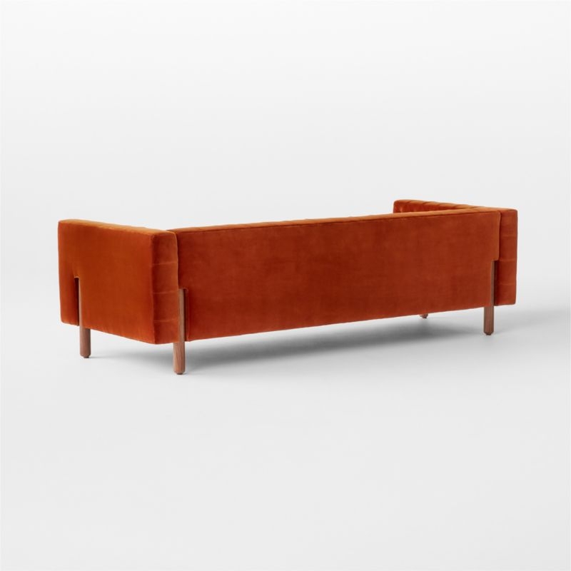 Marconi 81.5" Tufted Sofa Luca Storm - Image 1