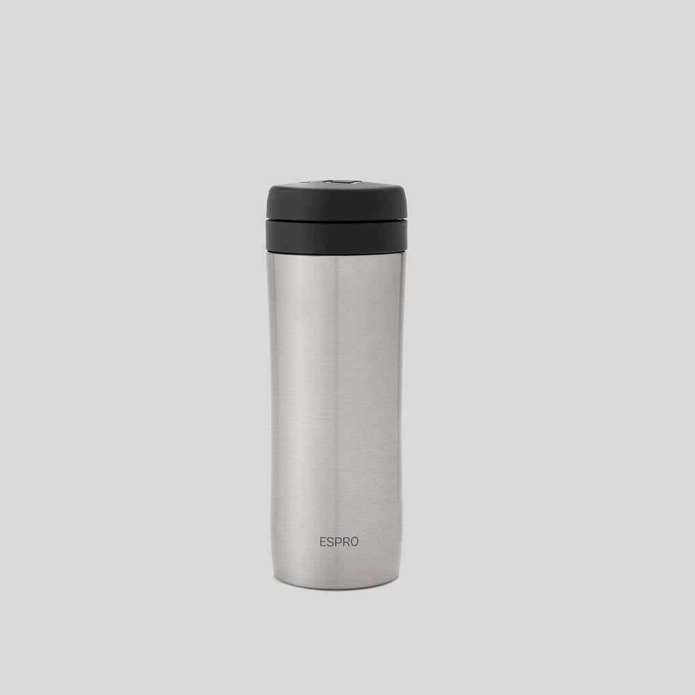 Espro Travel Press, Brushed Stainless - Image 0