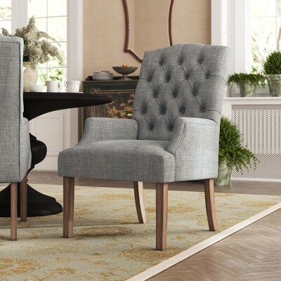 Lila Tufted Upholstered Arm Chair - Image 0
