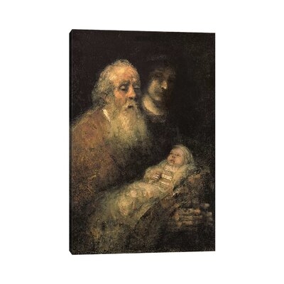 Simeon in the Temple, 1669 by Rembrandt Van Rijn - Wrapped Canvas Painting Print - Image 0
