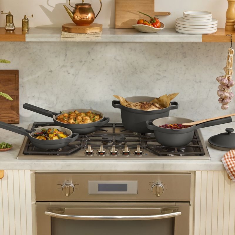 Our Place Charcoal 13-Piece Cookware Set - Image 4