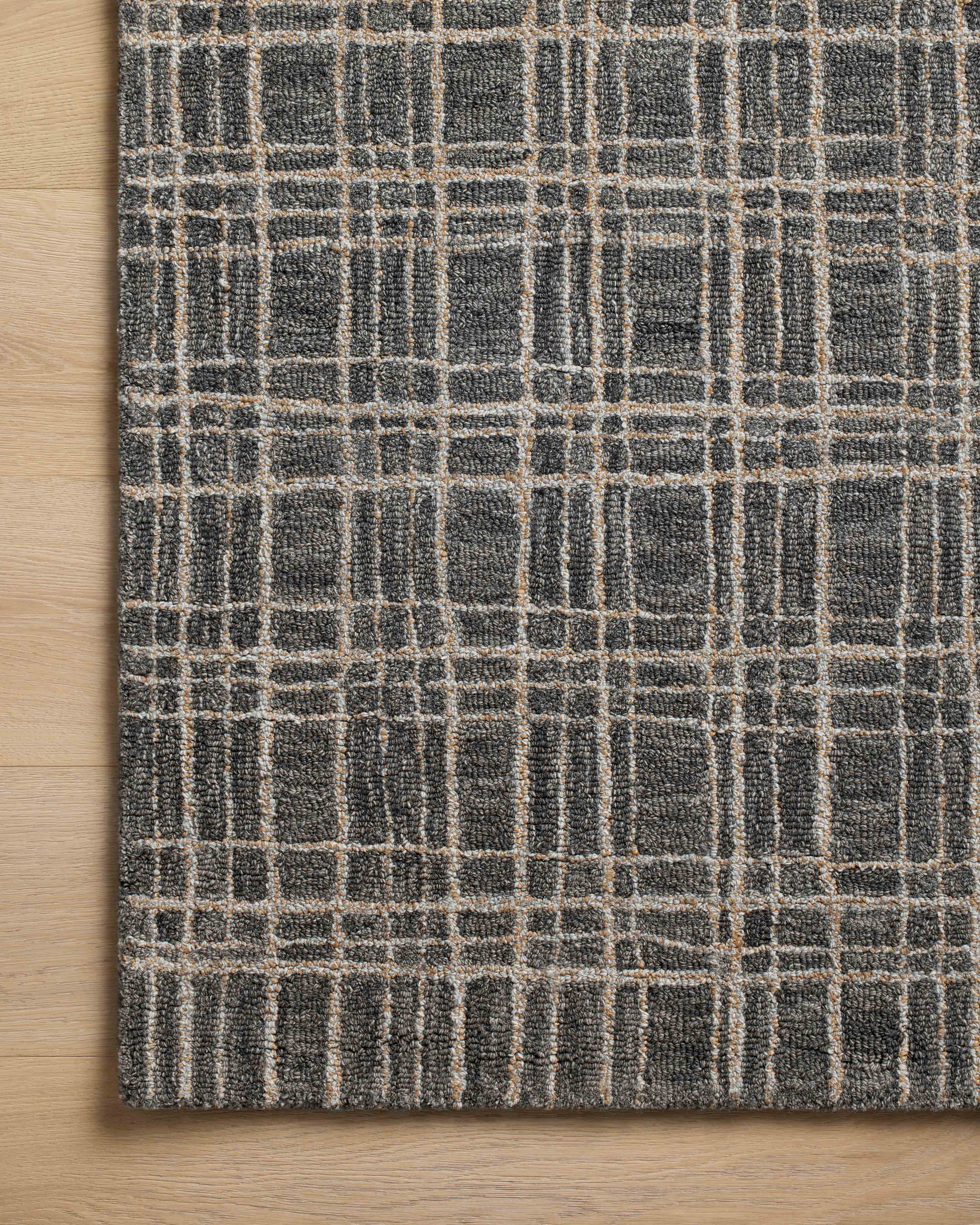 Chris Loves Julia x Loloi Polly Graphite / Pebble 7'-9" x 9'-9" - Image 4