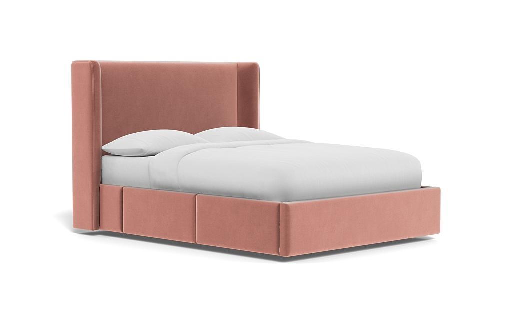 Graham Upholstered Bed with Storage Option - Image 1