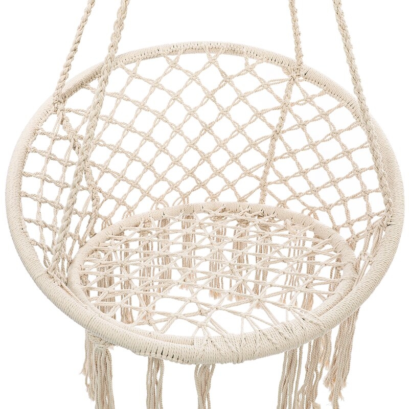 White Merced Hanging Chair Hammock - Image 5