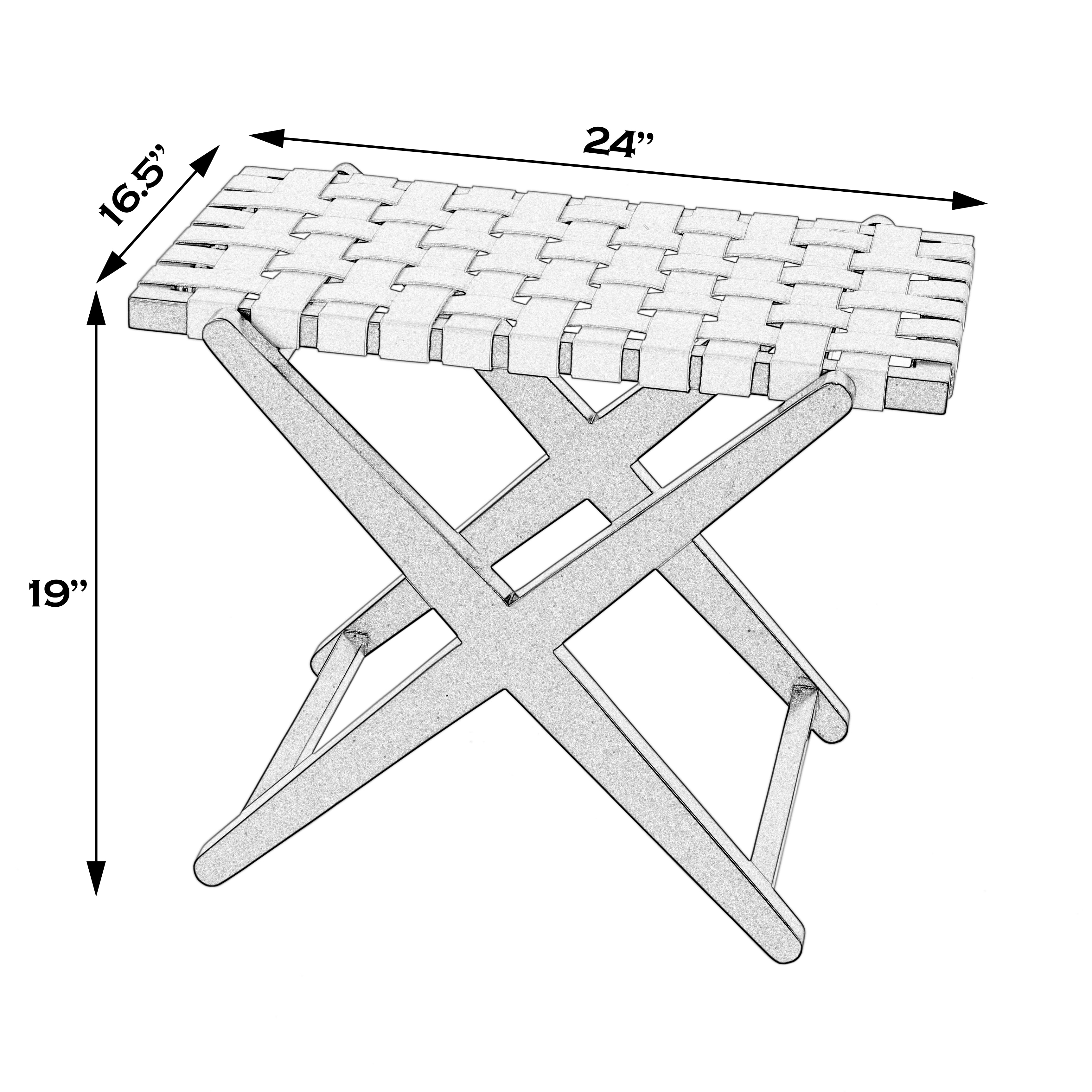 Cipriani Brown Luggage Rack - Image 3