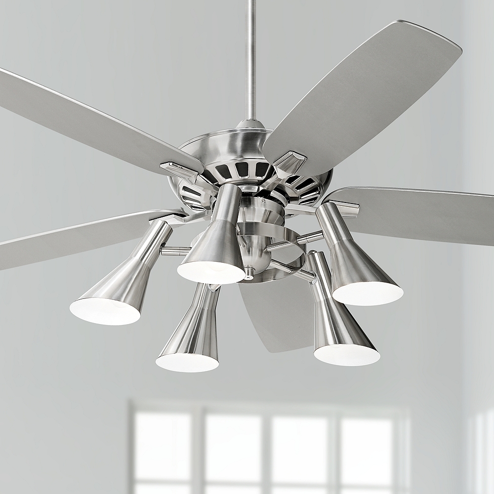 52" Casa Vieja Journey LED Ceiling Fan with Remote - Image 0