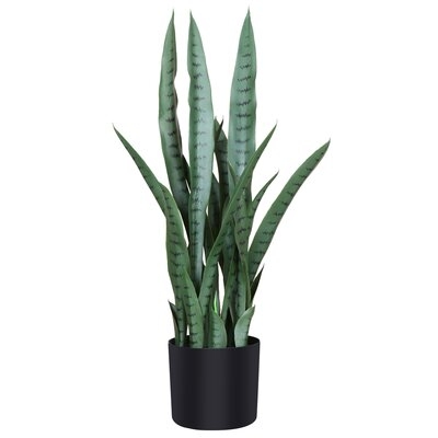 Artificial Snake Plant in Pot - Image 0