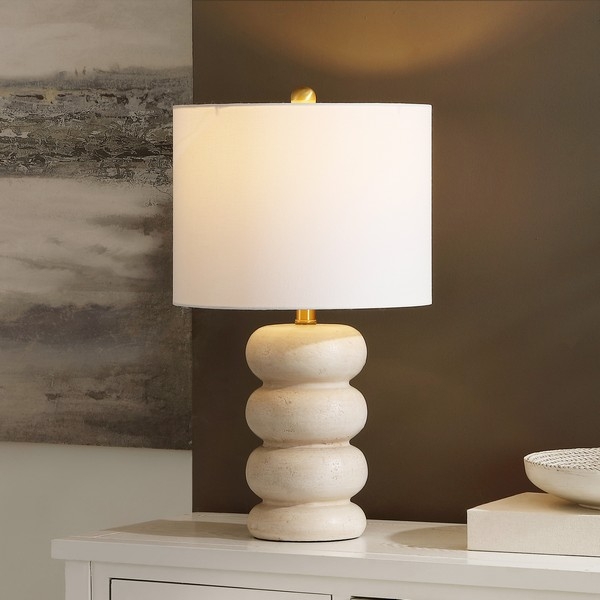 Coco 22 Inch Table Lamp - Cream - Image 3