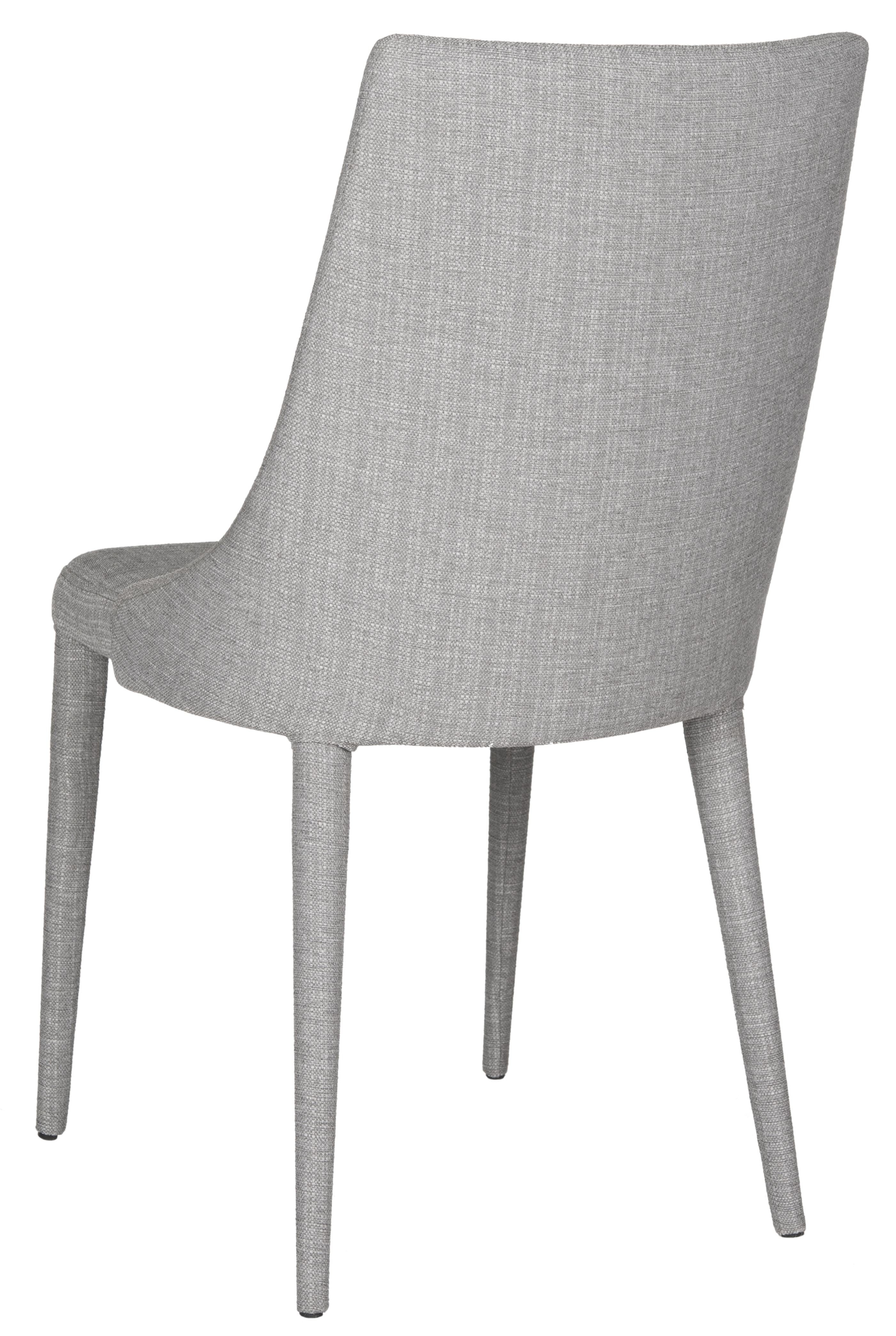 Summerset 19''H Linen Side Chair - Grey - Safavieh - Image 3