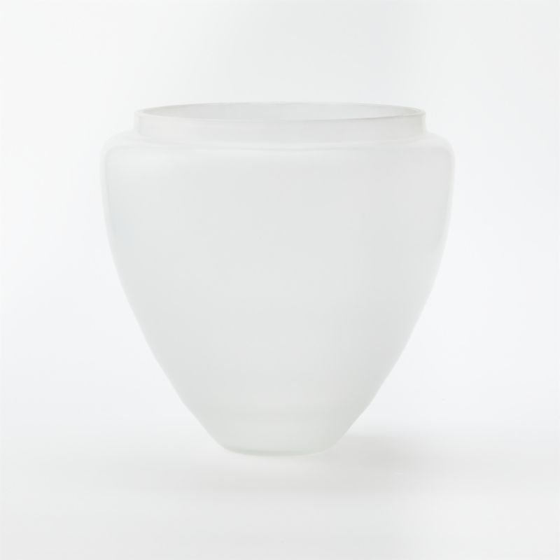 Allure Frosted Glass Vase - Image 4