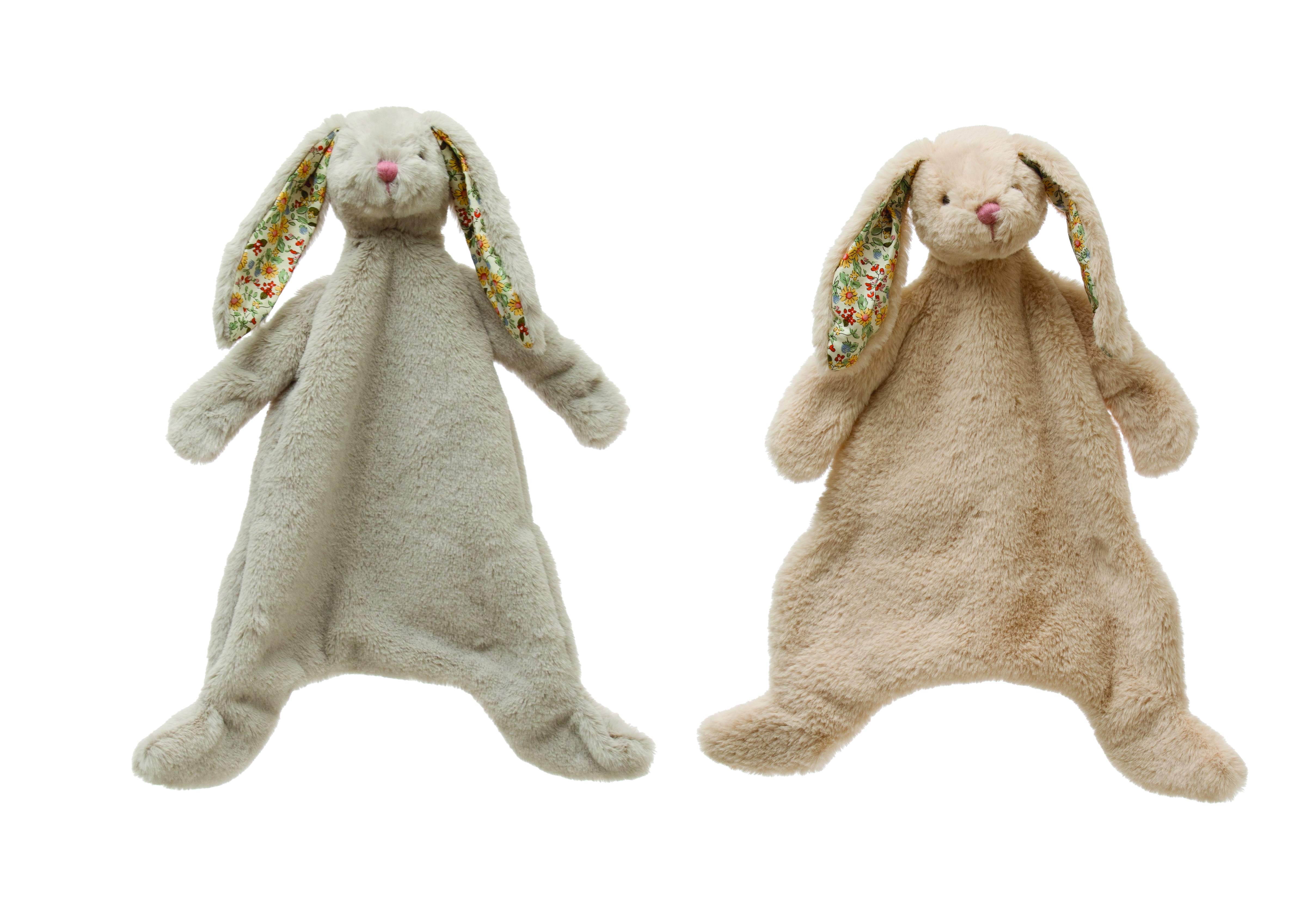 Plush Bunny Snuggle Toy, Set of 2 Colors - Image 0