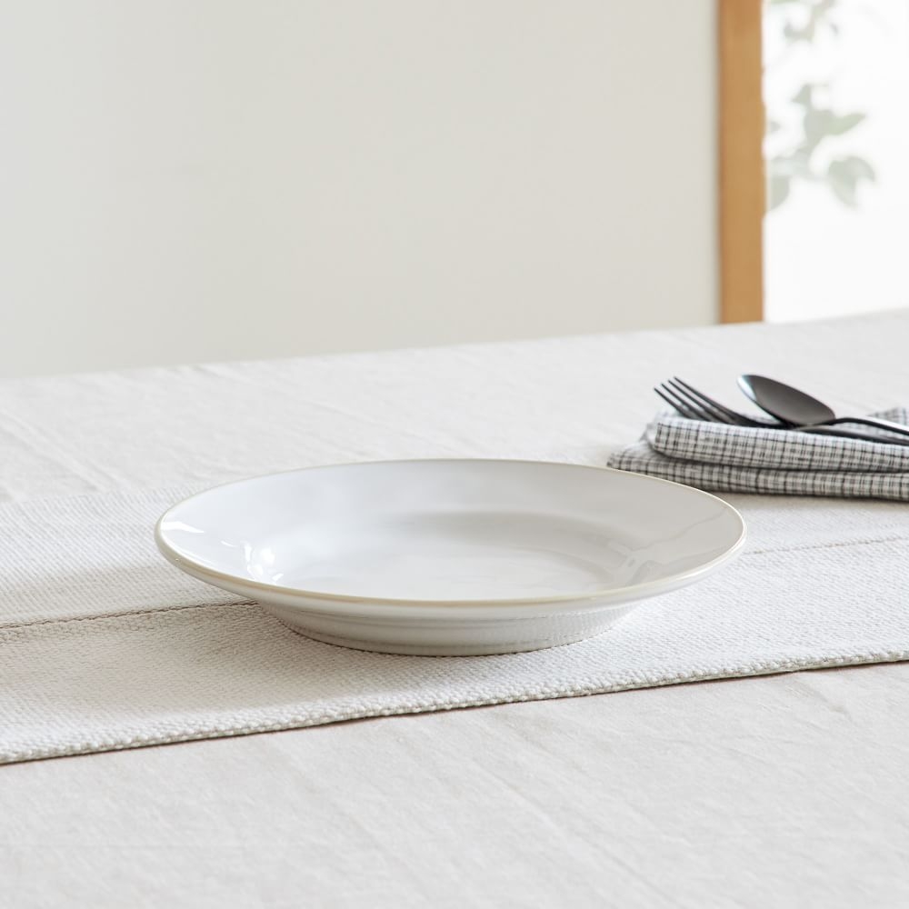 Astoria Salad Plate, Set of 4, White & Cream - Image 0