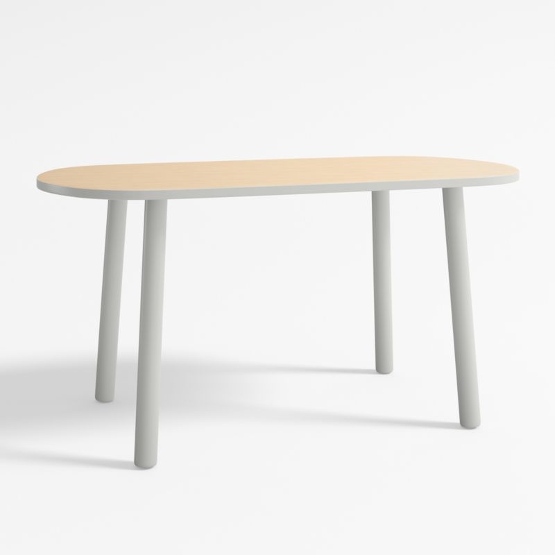 Rue Grey Wood Kids Table with 23" Legs - Image 1