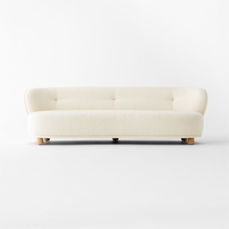 Leonne 90" Sofa Kanvas Sand - Image 4