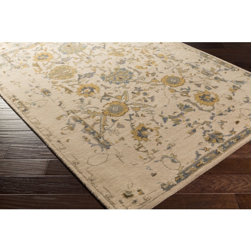 Castello Brown Indoor 9' x 13' Handmade Rug - Image 1