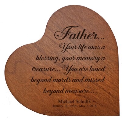 Father Your Life was a Blessing Heart Block - Image 0