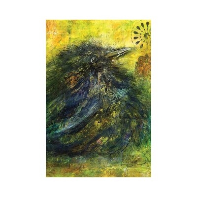 Crow by - Wrapped Canvas - Image 0