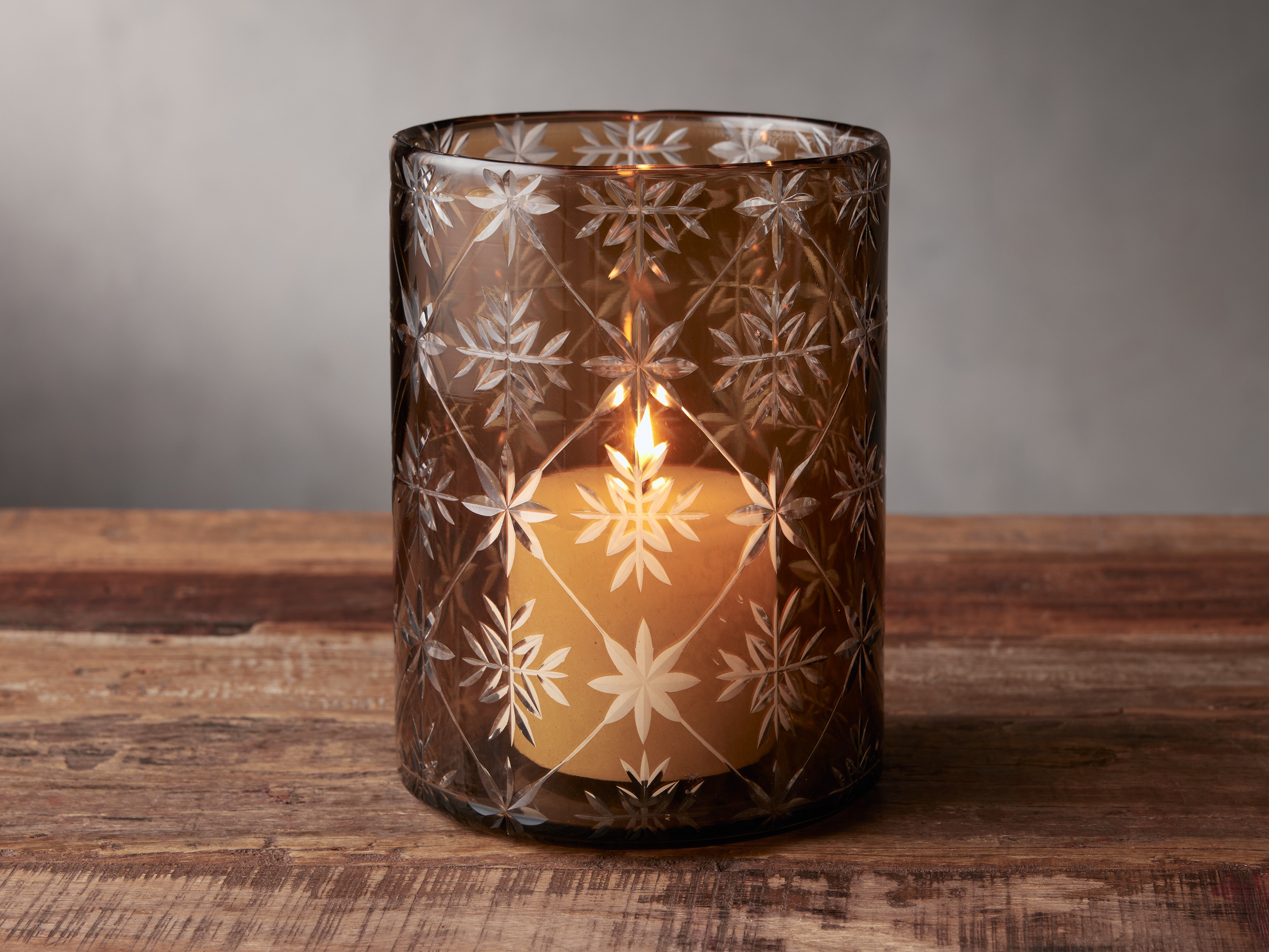 Norma Small Hurricane in Green Glass - Image 0