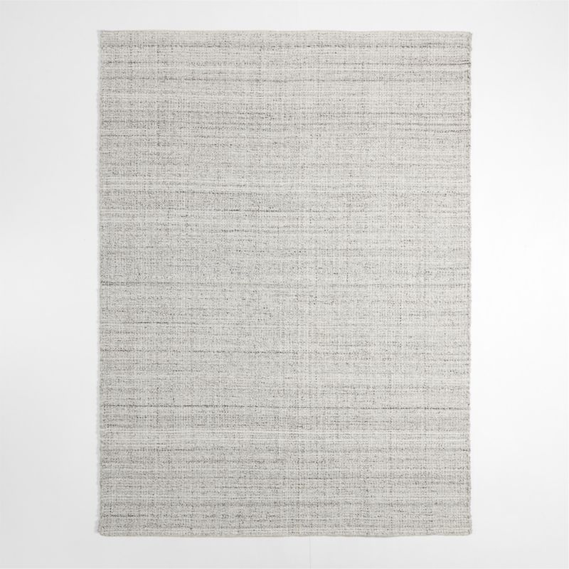 Niseko Performance Handwoven Silver Grey Area Rug 12'x15' - Image 2
