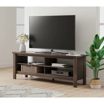Alceme Solid Wood TV Stand for TVs up to 65" - Image 0