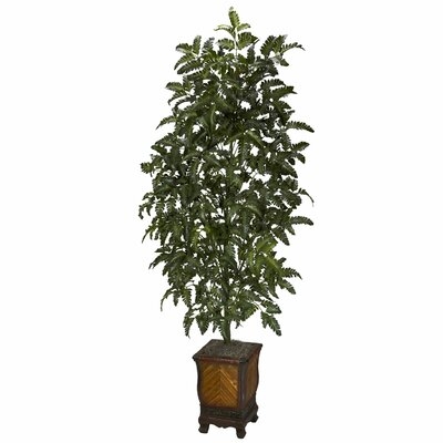 47" Artificial Fern Plant in Planter - Image 0
