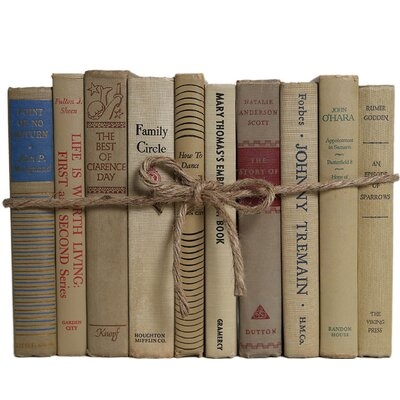 Blue Decorative Book Set - Image 0