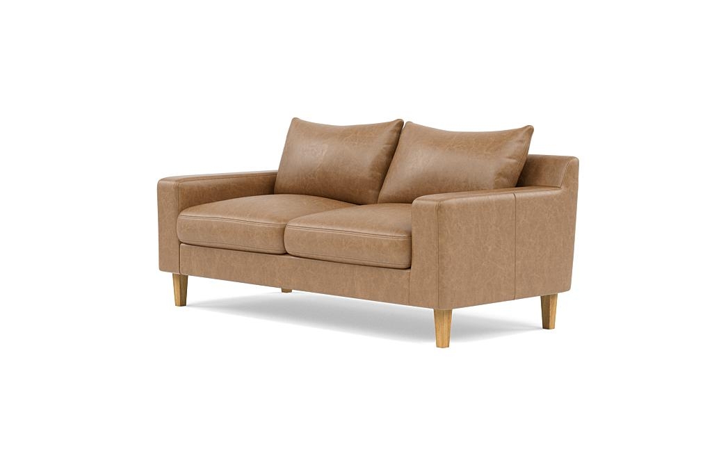 Sloan Leather Loveseat - Image 2