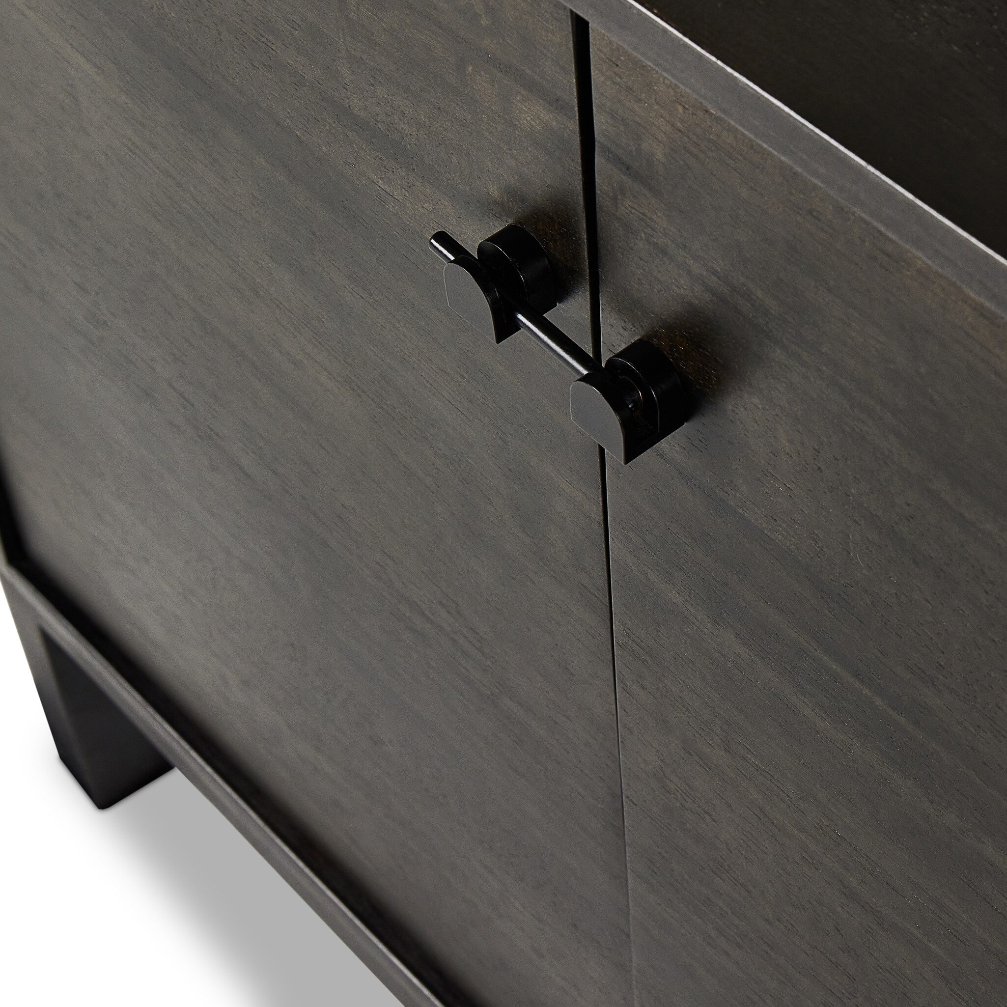 Reza Sideboard - Worn Black Parawood - Image 14